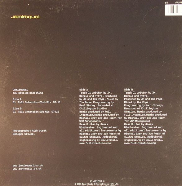 Jamiroquai - You Give Me Something | Sony Soho Square (S2 672057 6) - 2 Jamiroquai - You Give Me Something | Sony Soho Square (S2 672057 6) - 2