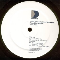 ATFC Presents OnePhatDeeva Feat. Lisa Millett - Bad Habit | Defected (DFECT19X) - main ATFC Presents OnePhatDeeva Feat. Lisa Millett - Bad Habit | Defected (DFECT19X) - main