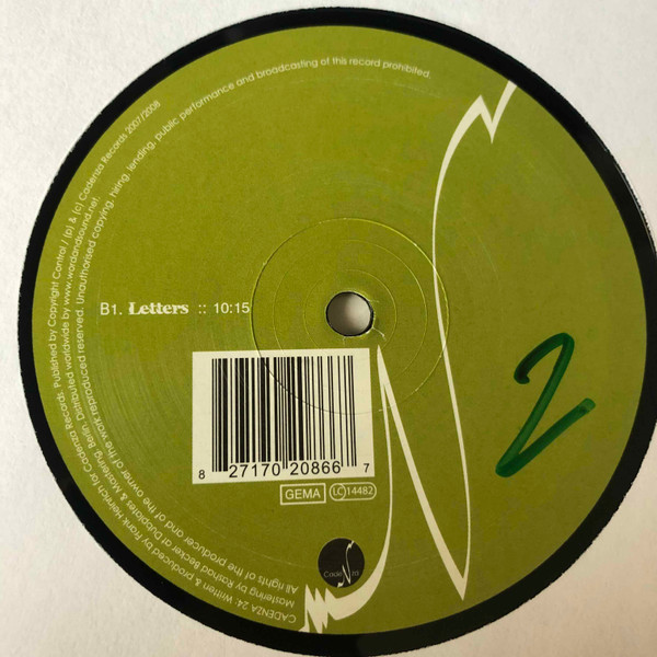 Reboot - Be Tougher / Letters | Cadenza (Cadenza 24) - 4