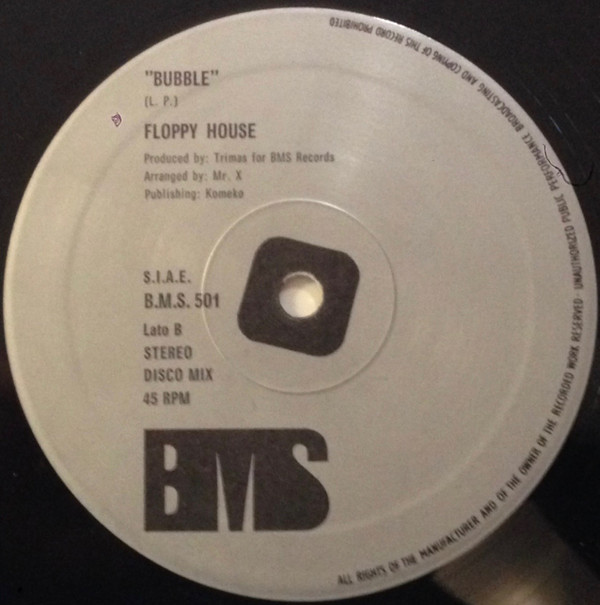 Floppy House - Do It Any Way You Wanna / Bubble | BMS Records (B.M.S. 501) - 2
