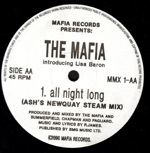 The Mafia Introducing Lisa Baron - All Night Long | Mafia Records (MMX 1) - 4 The Mafia Introducing Lisa Baron - All Night Long | Mafia Records (MMX 1) - 4