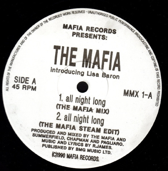 The Mafia Introducing Lisa Baron - All Night Long | Mafia Records (MMX 1) - 3 The Mafia Introducing Lisa Baron - All Night Long | Mafia Records (MMX 1) - 3