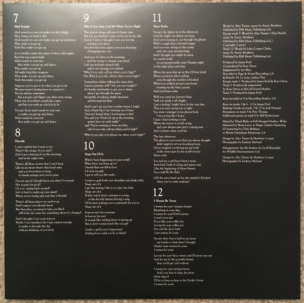 Arctic Monkeys - AM | Domino (WIGLP317) - 8 Arctic Monkeys - AM | Domino (WIGLP317) - 8