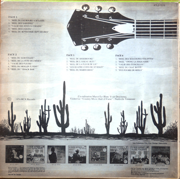 Ti-Blanc Richard Et Ses Joyeux Copains - 20 Succès Souvenir De Ti-Blanc Richard Et Ses Joyeux Copains | RCA Gala (KTL2-7015) - 2 Ti-Blanc Richard Et Ses Joyeux Copains - 20 Succès Souvenir De Ti-Blanc Richard Et Ses Joyeux Copains | RCA Gala (KTL2-7015) - 2