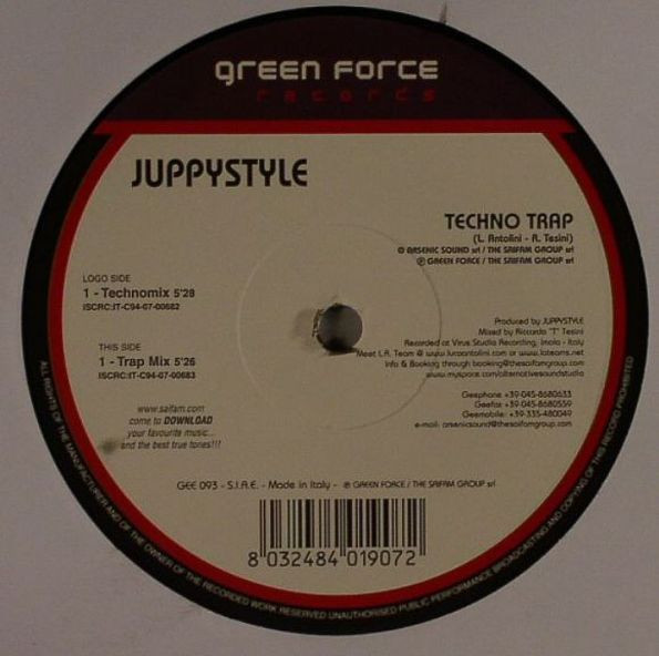 Juppystyle - Techno Trap | Green Force (GEE 093) - 2