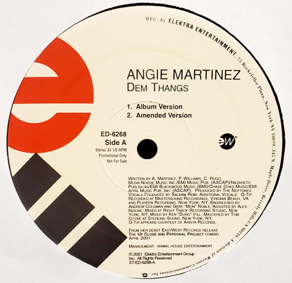 Angie Martinez - Dem Thangs | Elektra (ED 6268) - 2 Angie Martinez - Dem Thangs | Elektra (ED 6268) - 2