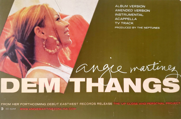 Angie Martinez - Dem Thangs | Elektra (ED 6268) - 4 Angie Martinez - Dem Thangs | Elektra (ED 6268) - 4