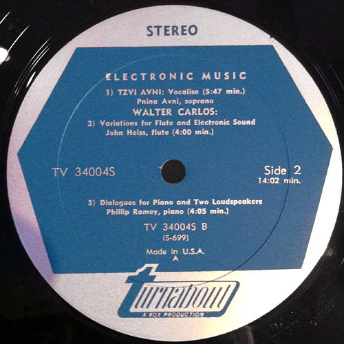 Various - Electronic Music | Turnabout (TV 34004S) - 3