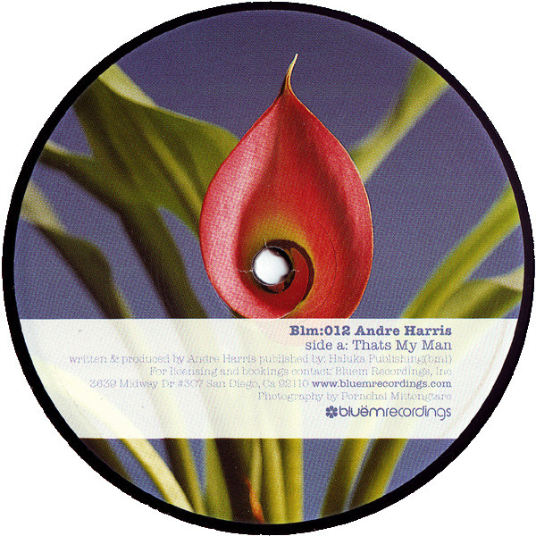 Andre Harris - That's My Man / I See Light | Bluem Recordings (Blm:012) - 2 Andre Harris - That's My Man / I See Light | Bluem Recordings (Blm:012) - 2
