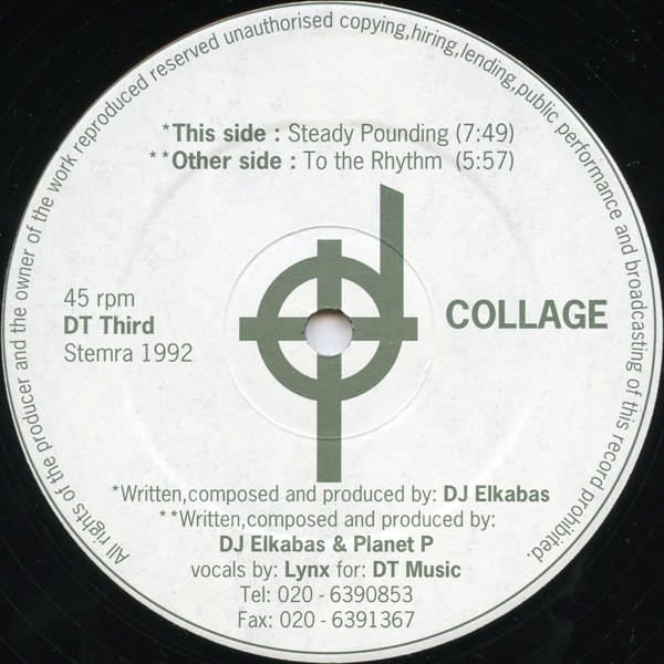 Collage - Steady Pounding / To The Rhythm | DT Music (DT Third) - main