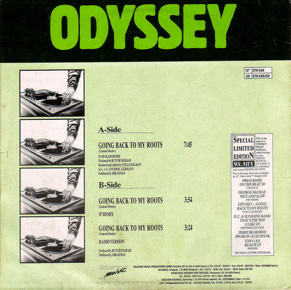 Odyssey - Going Back To My Roots (Flim Flam Remix) | Streetheat Music (STH 545) - 2 Odyssey - Going Back To My Roots (Flim Flam Remix) | Streetheat Music (STH 545) - 2