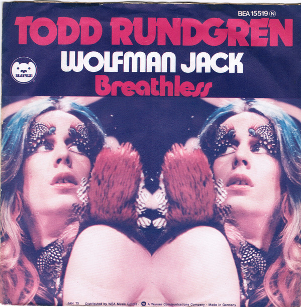 Todd Rundgren - Wolfman Jack | Bearsville (BEA 15 519) - main Todd Rundgren - Wolfman Jack | Bearsville (BEA 15 519) - main