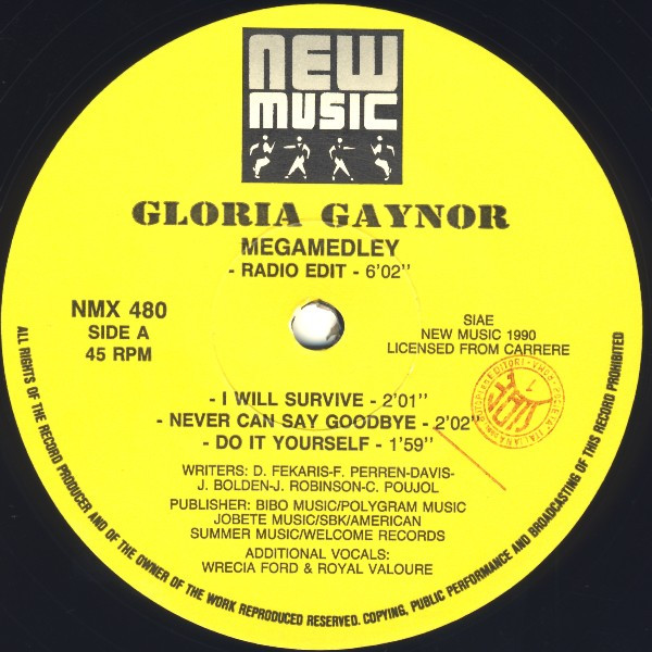 Gloria Gaynor Featuring Wrecia Ford & Royal Valoure - Mega Medley | New Music International (NMX 480) - 3