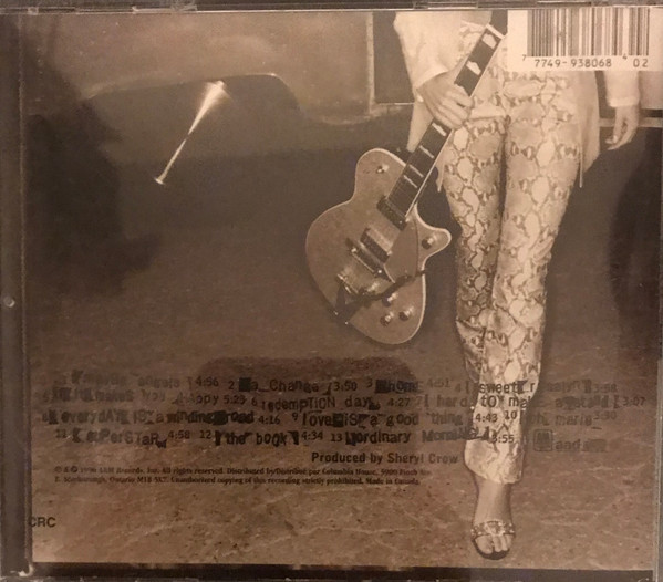 Sheryl Crow - Sheryl Crow | A&M Records (CD 500587) - 2