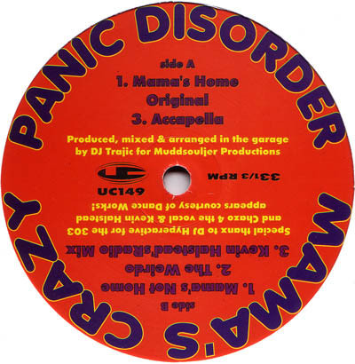 Panic Disorder - Mama's Crazy | Underground Construction (UC149)