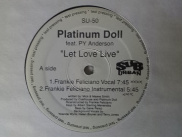 Platinum Doll Featuring P.Y. Anderson - Let Love Live | Sub-Urban (SU-50) - main Platinum Doll Featuring P.Y. Anderson - Let Love Live | Sub-Urban (SU-50) - main
