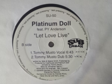 Platinum Doll Featuring P.Y. Anderson - Let Love Live | Sub-Urban (SU-50) - 2 Platinum Doll Featuring P.Y. Anderson - Let Love Live | Sub-Urban (SU-50) - 2
