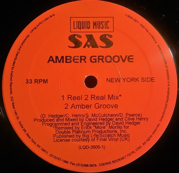SAS - Amber Groove | Liquid Music (LQD-3505-1)