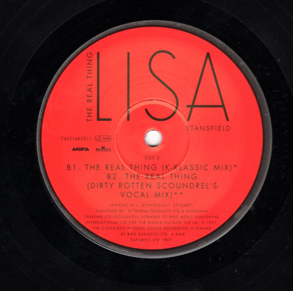 Lisa Stansfield - The Real Thing | Arista (74321463211) - 3