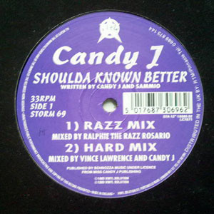 Candy J - Shoulda Known Better | Vinyl Solution (STORM 69) - main