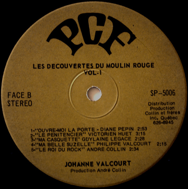Various - Les Découvertes Du Moulin Rouge, Vol.1 | PCF (SP-5006) - 4