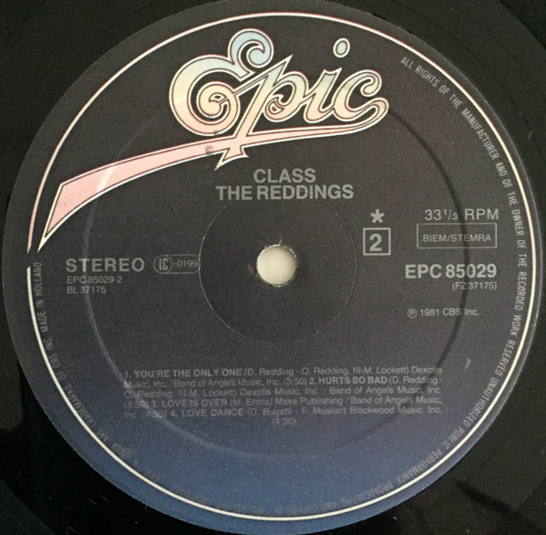 The Reddings - Class | Epic (EPC 85029) - 4 The Reddings - Class | Epic (EPC 85029) - 4