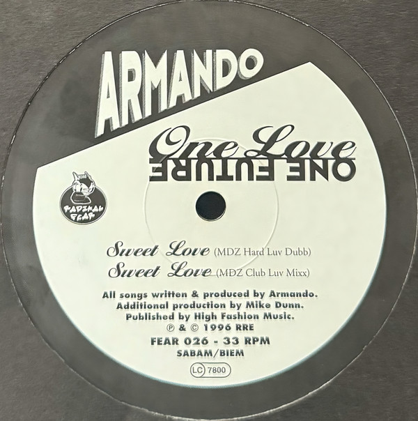 Armando - One Love One Future | Radikal Fear (FEAR 026) - 2 Armando - One Love One Future | Radikal Fear (FEAR 026) - 2