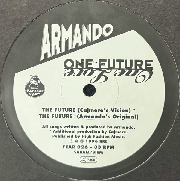 Armando - One Love One Future | Radikal Fear (FEAR 026) - main Armando - One Love One Future | Radikal Fear (FEAR 026) - main