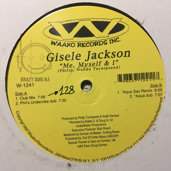 Gisele Jackson - Me, Myself & I | Waako Records (W-1241)