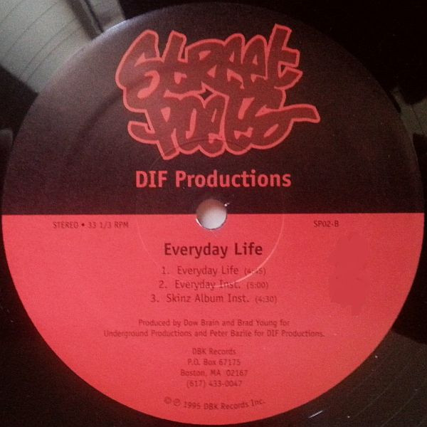 Street Poets - Skinz / Everyday Life | DBK Records Inc. (SP02) - 2 Street Poets - Skinz / Everyday Life | DBK Records Inc. (SP02) - 2