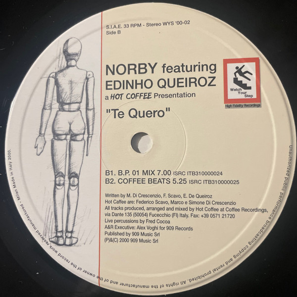 Norby Feat. Edinho Queiroz - Te Quero | Watch Your Step! (WYS 00-02) - 4 Norby Feat. Edinho Queiroz - Te Quero | Watch Your Step! (WYS 00-02) - 4