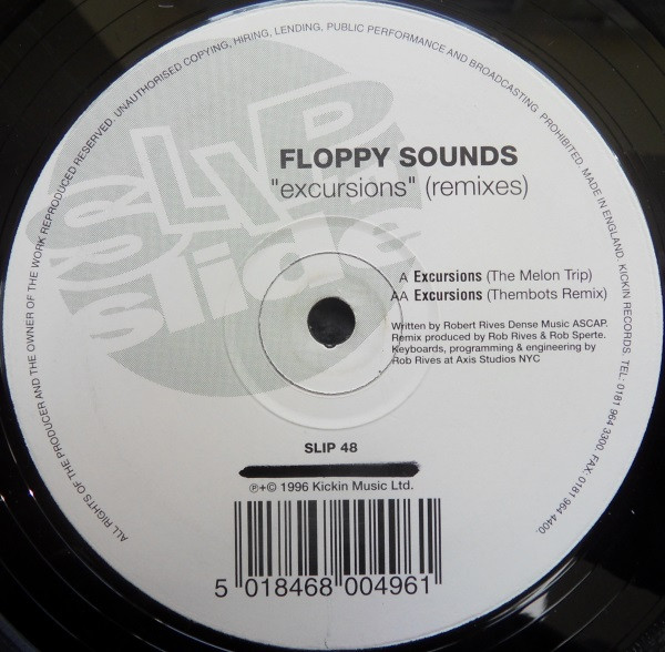 Floppy Sounds - Excursions (Remixes) | Slip 'n' Slide (SLIP 48) - main