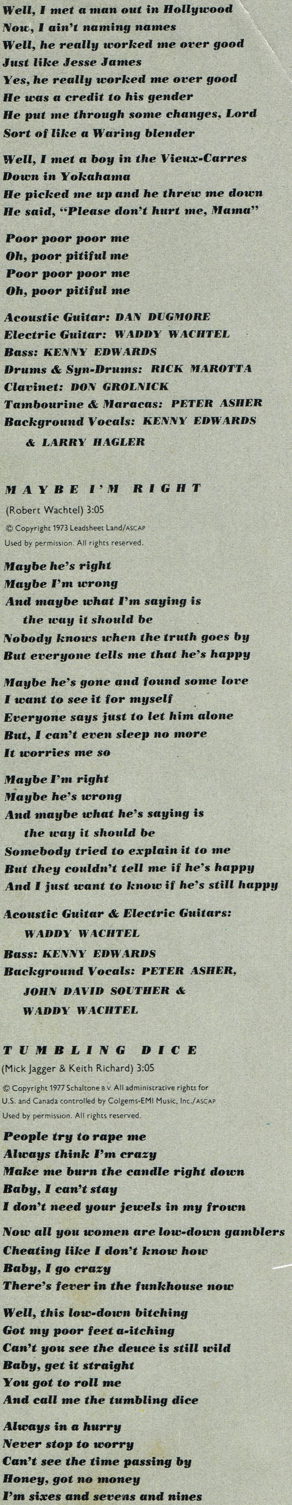 Simple Dreams