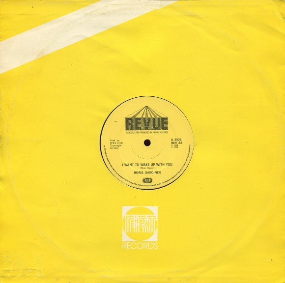 Boris Gardiner - I Want To Wake Up With You | Revue Records (REV 33) - 4 Boris Gardiner - I Want To Wake Up With You | Revue Records (REV 33) - 4