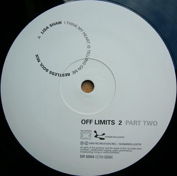 Various - Off Limits 2 Part Two | Recreation Recordings (SR 5004) - 3