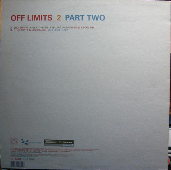Various - Off Limits 2 Part Two | Recreation Recordings (SR 5004) - 2