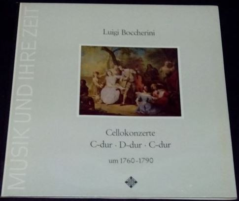 Luigi Boccherini , Anner Bylsma ･ Concerto Amsterdam - Cellokonzerte C-Dur Nr. 1&2 - D-Dur Nr.4 | Telefunken (6.41197)