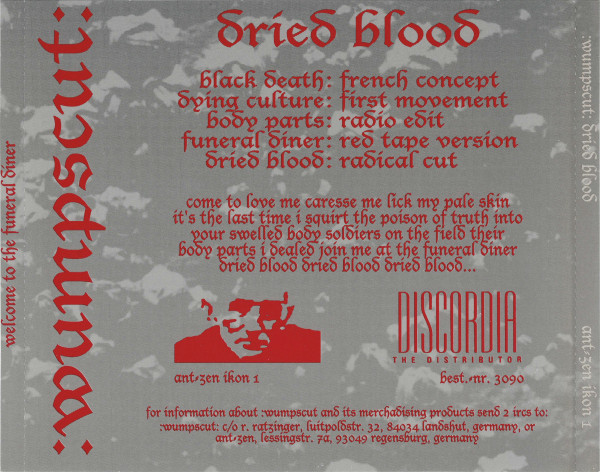 :wumpscut: - Dried Blood | Ant-Zen (ikon 1) - 2