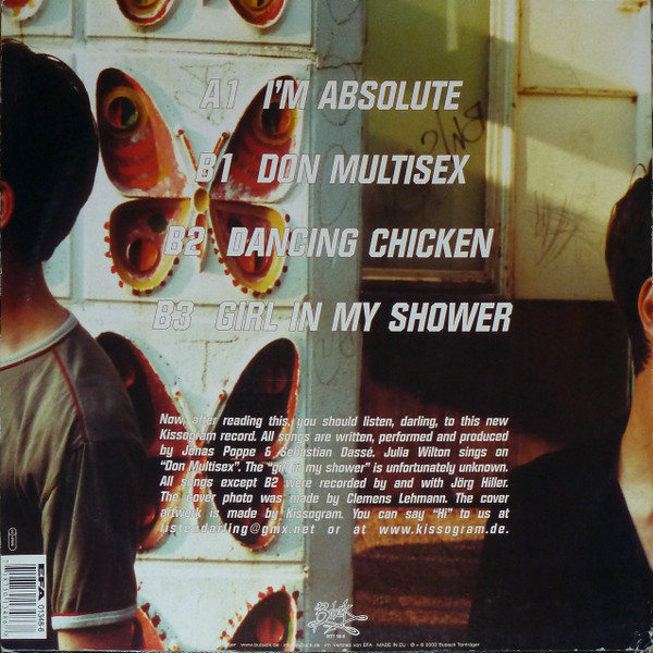 Kissogram - I'm Absolute | Buback (BTT 58-6) - 2
