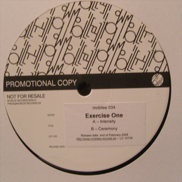 Exercise One - Intensity | Mobilee (mobilee 034) - main