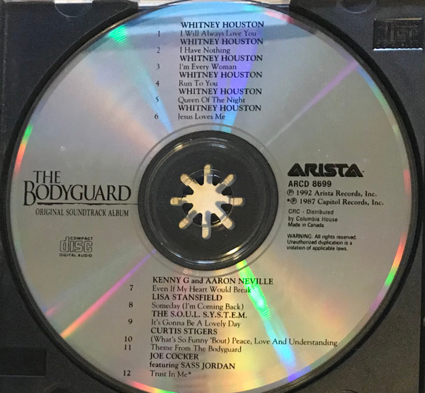 Various - The Bodyguard (Original Soundtrack Album) | Arista (ARCD 8699) - 3 Various - The Bodyguard (Original Soundtrack Album) | Arista (ARCD 8699) - 3