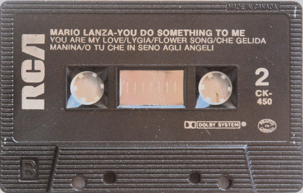 Mario Lanza - You Do Something To Me | RCA (CK-450) - 4 Mario Lanza - You Do Something To Me | RCA (CK-450) - 4
