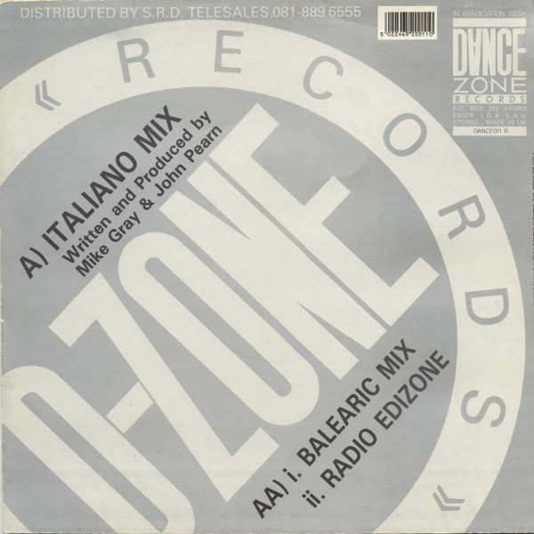 Greed - Love | D-Zone Records (DANCE011R) - 2