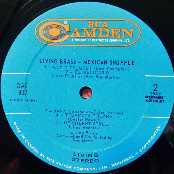 Living Brass - Mexican Shuffle | RCA Camden (CAS-907) - 4 Living Brass - Mexican Shuffle | RCA Camden (CAS-907) - 4