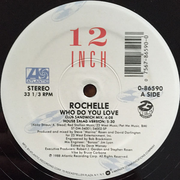 Rochelle - Who Do You Love | Atlantic (0-86590) - 2 Rochelle - Who Do You Love | Atlantic (0-86590) - 2