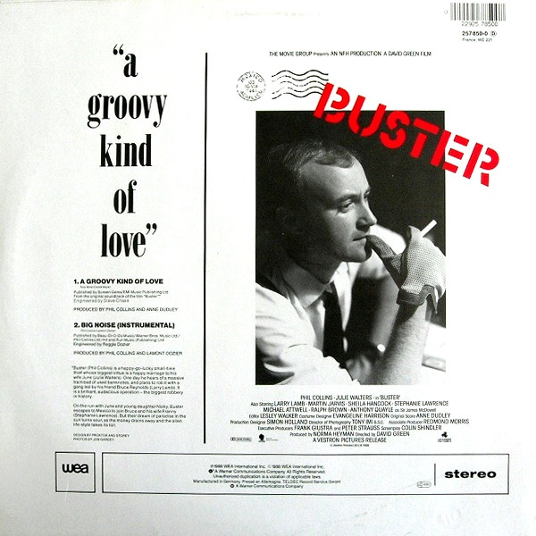 Phil Collins - A Groovy Kind Of Love | WEA (257 850-0) - 2