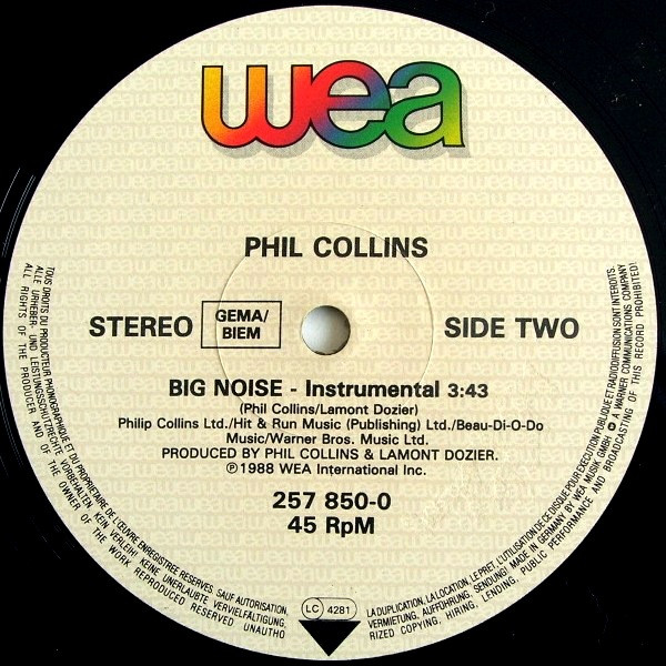 Phil Collins - A Groovy Kind Of Love | WEA (257 850-0) - 4