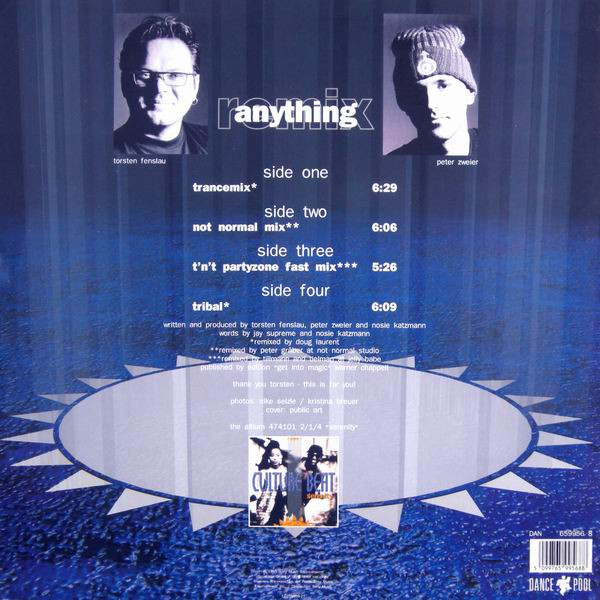 Culture Beat - Anything (Remixes) | Dance Pool (659956 8) - 2