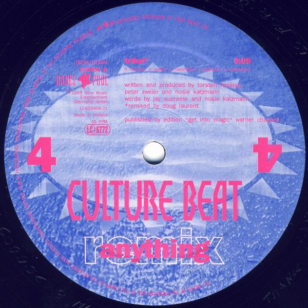 Culture Beat - Anything (Remixes) | Dance Pool (659956 8) - 6
