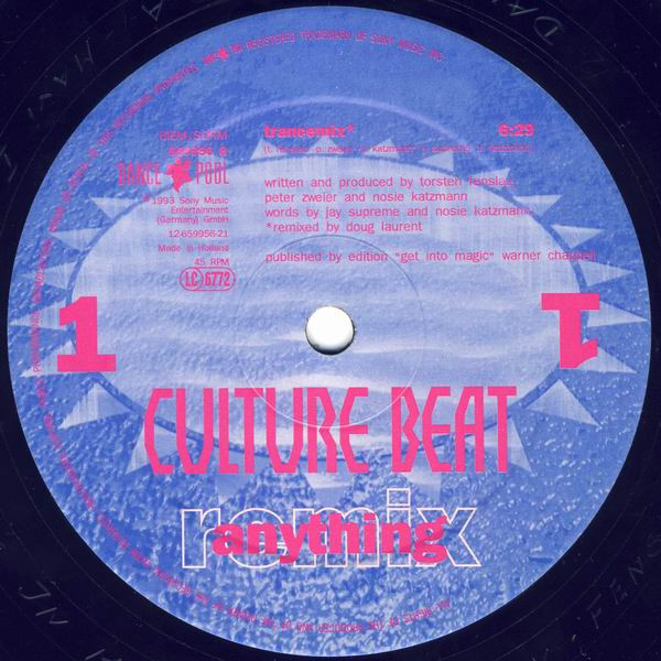 Culture Beat - Anything (Remixes) | Dance Pool (659956 8) - 3